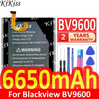 6650 мАч KiKiss Мощный Аккумулятор BV 9600 для Blackview BV9600/BV9600 Pro BV9600Pro Batteries Bateria 1