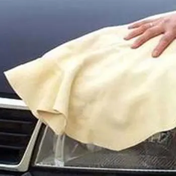 Натуральная замша, ткань для чистки автомобиля, впитывающее полотенце из замши 9