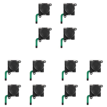 12 Штук 3D Сменных левого и правого джойстика Аналоговый джойстик-перекладина с крышкой для контроллера Nintendo Joy-Con Switch 18