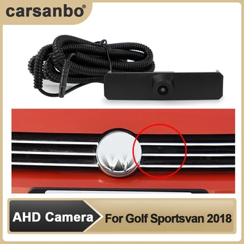 Автомобильная AHD Камера OEM с Видом спереди HD Ночного Видения Fisheye 150 ° Хромированная Камера для VW 2018 Golf Sportsvan Система Мониторинга Парковки 18