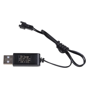 USB Кабель Зарядного Устройства 7,2 В 250 мА Выход Ni-Cd Ni-Mh Пакет USB Кабель Для Зарядки SM Штекер для Радиоуправляемых Игрушек A70F 20
