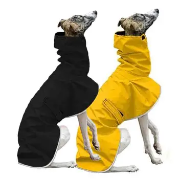 Одежда для итальянской борзой собаки, водонепроницаемое пальто Whippt, Зимняя Регулируемая Теплая куртка для собак, Теплая одежда для домашних животных, Плюшевая одежда для домашних животных 4