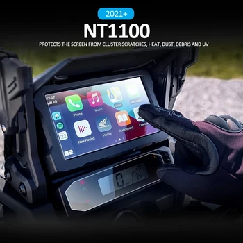 2021 2022 Новый Мотоциклетный Кластер Scratch Cluster Screen Instrument Protection Film Protector Для Honda NT1100 nt1100 NT nt 1100 4