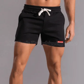 Мужские летние шорты Спортивные повседневные шорты Homme Баскетбольные шорты большого размера Спортивные шорты для фитнеса Спортивные штаны для бега Мужская одежда 10