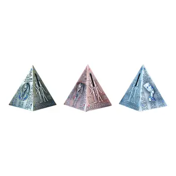Коробка-Пирамида, Ретро Фигурки, Домашний Декор, 4,13 