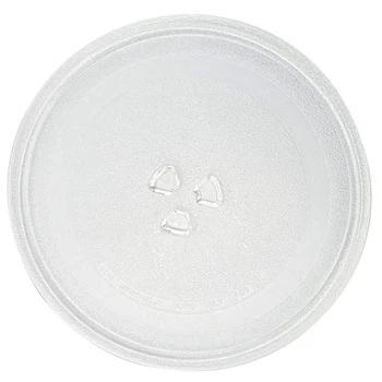 Микроволновая плита Запасная тарелка для микроволновой печи Прочный Универсальный поворотный стол для микроволновой печи Стеклянная тарелка Круглая сменная тарелка 8