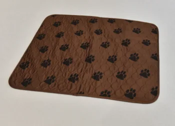 Водонепроницаемый Многоразовый коврик для дрессировки домашних животных, Моющаяся подкладка для собак при сильном недержании мочи 17