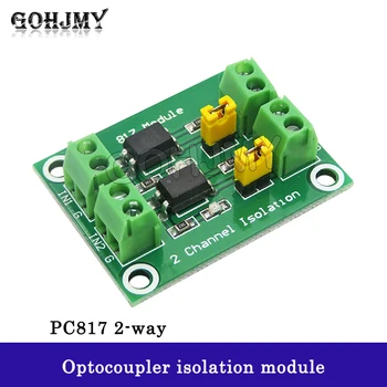 двухпозиционная плата изоляции напряжения PC817, модуль привода для управления напряжением, оптоизолятор 13