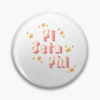 Наклейка Pi Beta Phi Мягкая кнопка Значок-булавка Модная Одежда Шляпа Подарочный Декор Брошь Для любителей металла Креативные Милые женские Мультяшные украшения 17