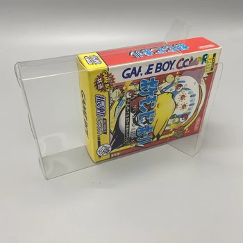Прозрачная защитная коробка для пинбола GBC / Pokémon: рубиновые и сапфировые коробки для сбора, игровая оболочка для хранения, прозрачная витрина 15