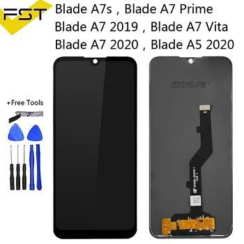 Для ZTE Blade A5 A7 2020 ЖК-дисплей с сенсорным экраном Digitizer Com Для ZTE Blade A7s A7010 A7S 2020 A7020 ЖК-датчик A7 2019 A7000 17