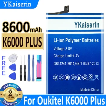  Новинка для OUKITEL K6000 PLUS, запасные части на 8600 мАч, резервная батарея для смартфона OUKITEL K6000 PLUS 18