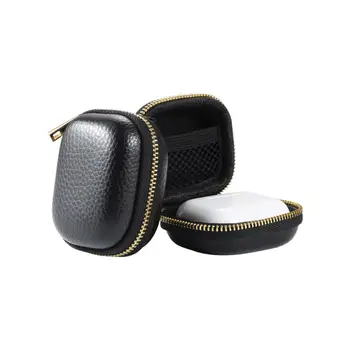 Ударопрочная кожаная сумка для хранения, переносная переноска для футляра для наушников Pro Headphones Headset 4