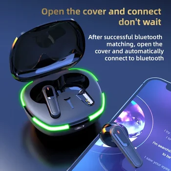 TWS Pro60 Fone Bluetooth беспроводная гарнитура 5.3 Наушники Bluetooth HiFi Stero Headset Спортивные наушники с шумоподавлением для allphone