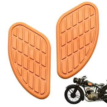 Защита бокового бака мотоцикла, наколенник, противоскользящие наклейки на бак мотоцикла, Универсальная накладка для защиты бака для большинства мотоциклов