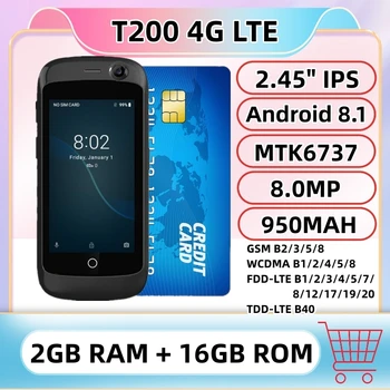 4G LTE Супер Мини Смартфон 2 ГБ ОЗУ 16 ГБ ПЗУ 2,45 
