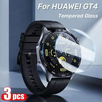 3шт Закаленное Стекло Для HUAWEI Watch GT 4 46 мм 41 ММ Протектор Экрана От царапин Прозрачное Защитное Стекло Для HUAWEI Watch GT4 6