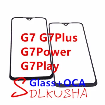 10шт Сменных стеклянных внешних линз с сенсорным экраном на передней панели для Motorola Moto G7/G7 Plus/G7 Play/G7 Power 17