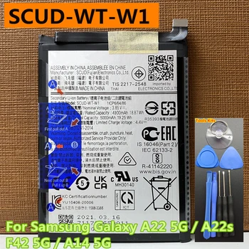 4900 мАч SCUD-WT-W1 для Samsung Galaxy A22 SM-A226B/DS SM-A226L Buddy A22s SM-A226 F42 A14 5G A04 M04 A04e Сменный аккумулятор 17