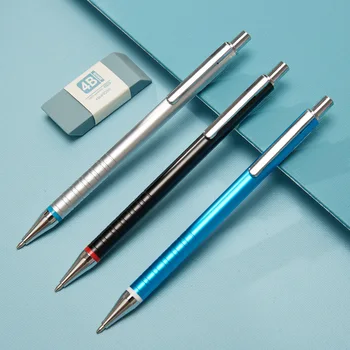 Простые механические карандаши Автоматические карандаши для школьных канцелярских принадлежностей 0,7 0,5 мм HB Автоматический карандаш Канцелярские принадлежности 7