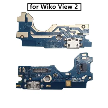 для Wiko View 2 USB-порта зарядного устройства, док-разъема, печатной платы, ленты, гибкого кабеля, запасных частей для ремонта экрана телефона 17