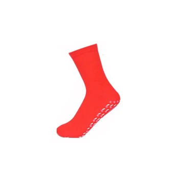 Самонагревающиеся носки с массажем снизу, Противоскользящие зимние теплые утепленные чулки выше щиколотки Для холодных ног 15