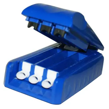 Пластиковая Ручная машина для завальцовки тройных сигаретных трубок с инжектором Roller Maker New 3