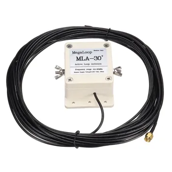 MLA30 + MLA-30 MLA30 плюс Активная Магнитная Петлевая Антенна HA SDR Коротковолновая Радиоантенна с низким уровнем шума 500 кГц-30 МГц 7