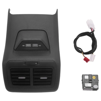 Центральный Подлокотник В сборе с USB Для Заднего Воздуховода Автомобиля Golf 7 MK7 2013-2019 5GG 864 298B 82V 6