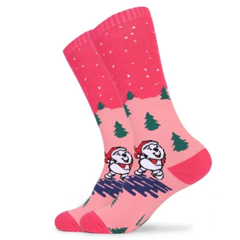 Детские спортивные носки с полотенцем снизу, утолщенные лыжные носки, зимние детские теплые лыжные носки, 2 шт. 15