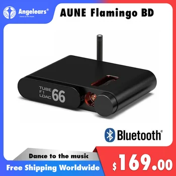 AUNE Flamingo Bluetooth/BD Ламповый ЦАП Усилитель Для Наушников USB DSD HiFi Цифровой Аудио Декодер Без Потерь Для Домашних Аудио AV Ресиверов 2