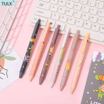 Гелевые ручки TULX, офисные аксессуары, корейские канцелярские принадлежности, милые канцелярские принадлежности, японские ручки, школьные принадлежности, милые стационарные принадлежности 7