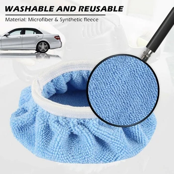 Для полировки деталей автомобиля, полировальный коврик для полировки деталей автомобиля, полировальный коврик для полировки деталей автомобиля, 6-дюймовый синтетический флис 15