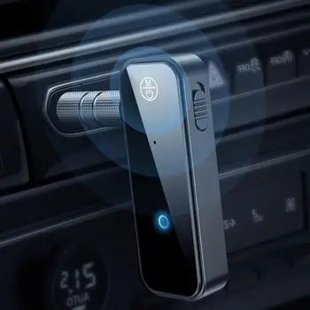 Приемник Передатчик Bluetooth 5.0 2 В 1 Беспроводной адаптер C28 3,5 мм Разъем для автомобильного музыкального аудиоприемника Aux Наушники Громкой связи 10