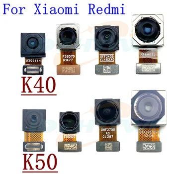 Оригинальная Фронтальная Камера Заднего Вида Для Xiaomi Redmi K40 K50 Фронтальная Селфи Основная Широкоугольная Камера Заднего Вида Flex 18