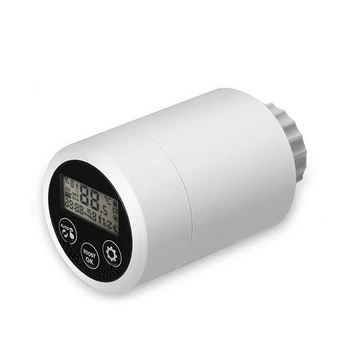 Клапан радиатора с термостатом Tuya Zigbee 3.0 Умный термостатический клапан для Alexa Google Home Gateway 6
