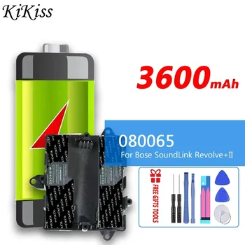 Аккумулятор KiKiss 080065 3600 мАч для Bose SoundLink Revolve + II 2 080061 829049-0210, сменный аккумулятор 22