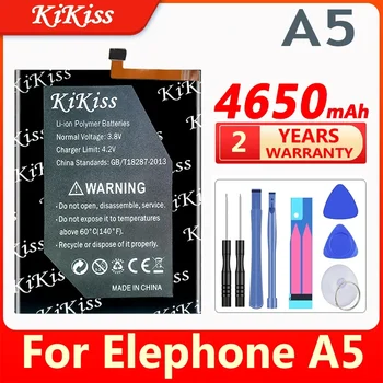 Сменный аккумулятор KiKiss емкостью 4650 мАч для смартфона Elephone A5 22