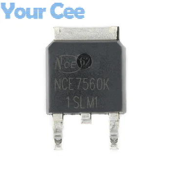 5ШТ NCE7560K NCE7560 TO-252-2 75V/60A N-канальный MOS-Полевой Ламповый Микросхемный чип Интегральной схемы 19