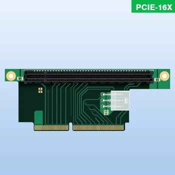 160-КОНТАКТНЫЙ Адаптер PCIE 16X 160pin Для подключения PCIE16x под углом 90° Справа Карта Адаптера Chao'en Industrial Computer Adapter ECS-9700 17