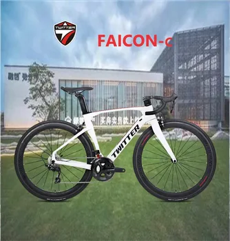 2022 ТВИТТЕР прямые поставки с фабрики FALCON 700C дорожный велосипед из углеродного волокна RIVAL-22S C / V тормозной карбоновый гоночный дорожный велосипед велосипеды 8
