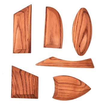 Инструменты для гончарного дела 6 шт. Деревянный скребок Керамические инструменты ручной работы Инструменты для моделирования глиняных скульптур 11