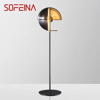 Современный торшер SOFEINA LED, креативный простой светильник в скандинавском стиле, декор для дома, гостиной, спальни, прикроватной тумбочки 17