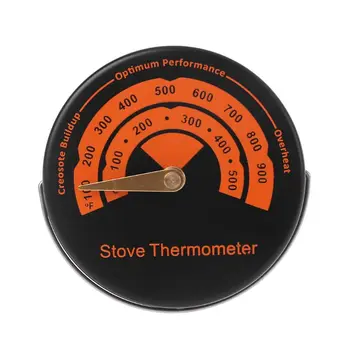 Точный измеритель температуры духовки, термометр для плиты из сплава, магнитный для дровяной печи, верхние дымоходы, измеряет температуру