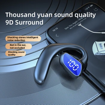Новая Беспроводная Bluetooth-Гарнитура 2024 M-K8, Наушники с Шумоподавлением, Bluetooth-Наушники с Микрофоном для Huawei Xiaomi Redmi