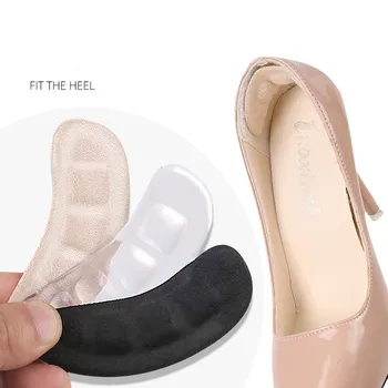 Силиконовые Накладки для Женской обуви, Нескользящие Вставки, Самоклеящиеся Гелевые Стельки для Пяток Передней части Стопы, Сандалии на Каблуках, Противоскользящие Накладки Для Ног