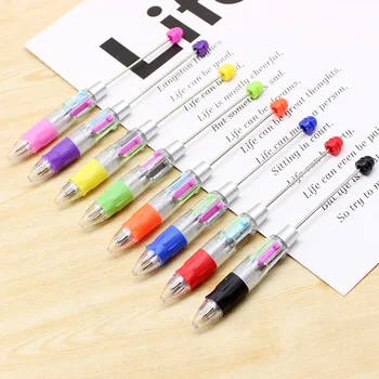 20шт Креативная Четырехцветная ручка из бисера 