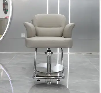 Специальное кресло для стрижки волос в парикмахерской высокого класса может поворачивать и поднимать простой парикмахерский стул 16