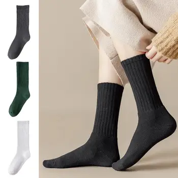 1 Пара прочных зимних термоносков для девочек, повседневные носки, впитывающие влагу, сохраняющие тепло 20