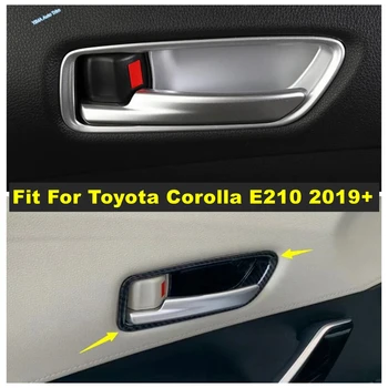 Внутренняя Дверца Автомобиля Тянущая Дверная Ручка С Ручным креплением Крышки Чаши Подходит Для Toyota Corolla E210 2019-2023 Аксессуары Для интерьера 20